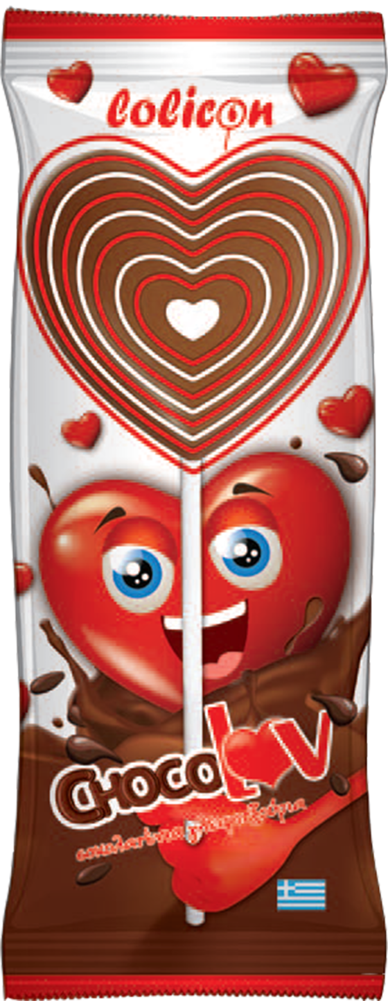 chocolov lollipop